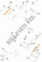 BATTERIEN für KTM 690 DUKE WHITE ABS 2014