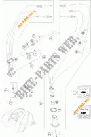 BENZINPUMPE für KTM 690 DUKE WHITE ABS 2014