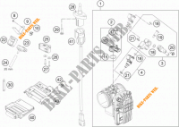 EINSPRITZANLAGE für KTM 690 DUKE WHITE ABS 2014