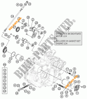 OLPUMPE für KTM 690 DUKE WHITE ABS 2014
