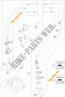 BENZINPUMPE für KTM 690 DUKE WHITE ABS 2013