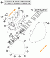 DECKEL KUPPLUNG für KTM 690 DUKE WHITE ABS 2013