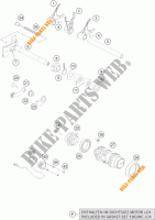 GETRIEBE SCHALT für KTM 690 DUKE WHITE ABS 2013