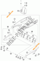 SCHWINGE für KTM 690 DUKE WHITE ABS 2013