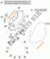 DECKEL KUPPLUNG für KTM 690 DUKE WHITE 2012