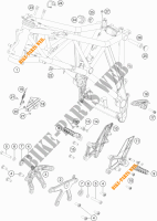 RAHMEN für KTM 1290 SUPER DUKE GT GREY ABS 2016