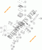 LUFTFILTER für KTM 390 DUKE WHITE 2018
