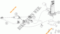 BENZINPUMPE für KTM 390 DUKE ORANGE 2018