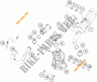 AUSPUFF für KTM 390 DUKE WHITE 2018