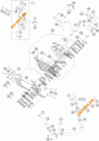 KÜHLSYSTEM für KTM 390 DUKE WHITE 2018