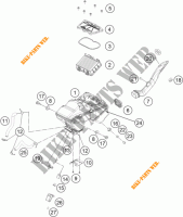 LUFTFILTER für KTM 390 DUKE ORANGE 2018