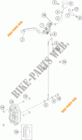 BREMSZANGE VORNE für KTM RC 250 R 2014