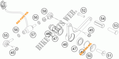GETRIEBE SCHALT für KTM RC 250 R 2014