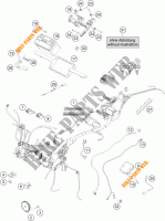 KABELBAUM ELEKTRIC für KTM 390 DUKE ORANGE 2018