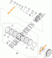 KUPPLUNG für KTM 390 DUKE ORANGE 2018