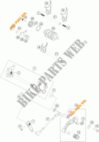 GETRIEBE SCHALT für KTM 390 DUKE ORANGE 2018