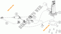 BENZINPUMPE für KTM 390 DUKE ORANGE 2017