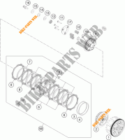KUPPLUNG für KTM 390 DUKE WHITE 2017