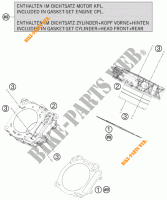 ZYLINDER für KTM 1190 RC8 R TRACK 2012