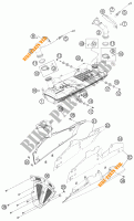 AUSPUFF für KTM 1190 RC8 R WHITE 2015