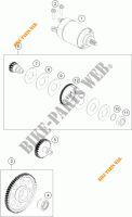 ANLASSER für KTM 390 DUKE BLACK ABS 2014