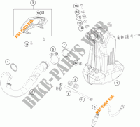 AUSPUFF für KTM 390 DUKE WHITE ABS 2013