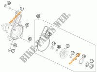 WASSERPUMPE für KTM 390 DUKE WHITE ABS 2013