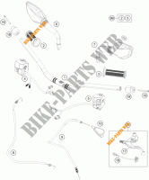 LENKER / STEUERUNG für KTM 390 DUKE WHITE ABS 2013
