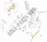 AUSPUFF für KTM 390 DUKE WHITE ABS 2013