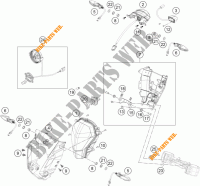SCHEINWERFER / RÜCKLICHT für KTM 390 DUKE WHITE ABS 2013