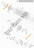 KUPPLUNG für KTM 1190 RC8 R WHITE 2014