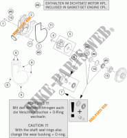 WASSERPUMPE für KTM 1190 RC8 R WHITE 2014
