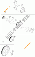ANLASSER für KTM 250 DUKE WHITE ABS 2015