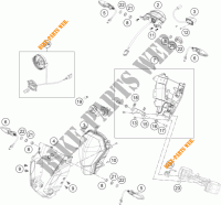 SCHEINWERFER / RÜCKLICHT für KTM 250 DUKE WHITE ABS 2015