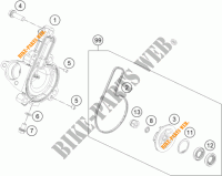WASSERPUMPE für KTM 200 DUKE WHITE NON ABS 2016