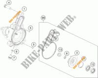 WASSERPUMPE für KTM 200 DUKE WHITE NON ABS 2016