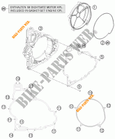 DECKEL KUPPLUNG für KTM 1190 RC8 R BLACK 2012
