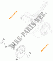 GEGENWELLE für KTM 1190 RC8 R BLACK 2012