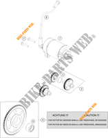 ANLASSER für KTM 125 DUKE WHITE ABS BAJ.DIR. 2014 EU F4003N7 2014 EU F4003N7 2014