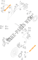 BREMSSYSTEM ABS für KTM 125 DUKE WHITE ABS BAJ.DIR. 2014 EU F4003N7 2014 EU F4003N7 2014