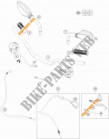 LENKER / STEUERUNG für KTM 125 DUKE ORANGE ABS 2014