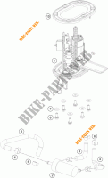 BENZINPUMPE für KTM 125 DUKE ORANGE ABS 2013