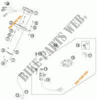 ZÜNDSCHLOSS für KTM 125 DUKE ORANGE 2011