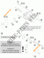 WASSERPUMPE für KTM 950 SUPER ENDURO R 2008