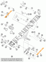 GETRIEBE SCHALT für KTM 1190 RC8 R WHITE 2012