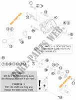 WASSERPUMPE für KTM 950 SUPER ENDURO R 2007