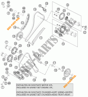 VENTILSTEUERZEITEN für KTM 1190 RC8 R WHITE 2012