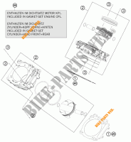 ZYLINDER für KTM 1190 RC8 R WHITE 2012