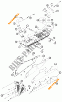 AUSPUFF für KTM 1190 RC8 R WHITE 2011