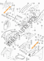 PLASTIK für KTM 1290 SUPER ADVENTURE T 2017